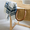 ‘Cabin Hatch’ Cotton Throw Blanket - EcoLuxe Furnishings