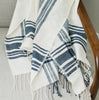 ‘Cabin Hatch’ Cotton Throw Blanket - EcoLuxe Furnishings