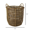 ‘Cairo’ Rattan Baskets, Set of 2 - EcoLuxe Furnishings