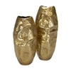 ‘Callaway’ Gold Vases, Set of 2 - EcoLuxe Furnishings