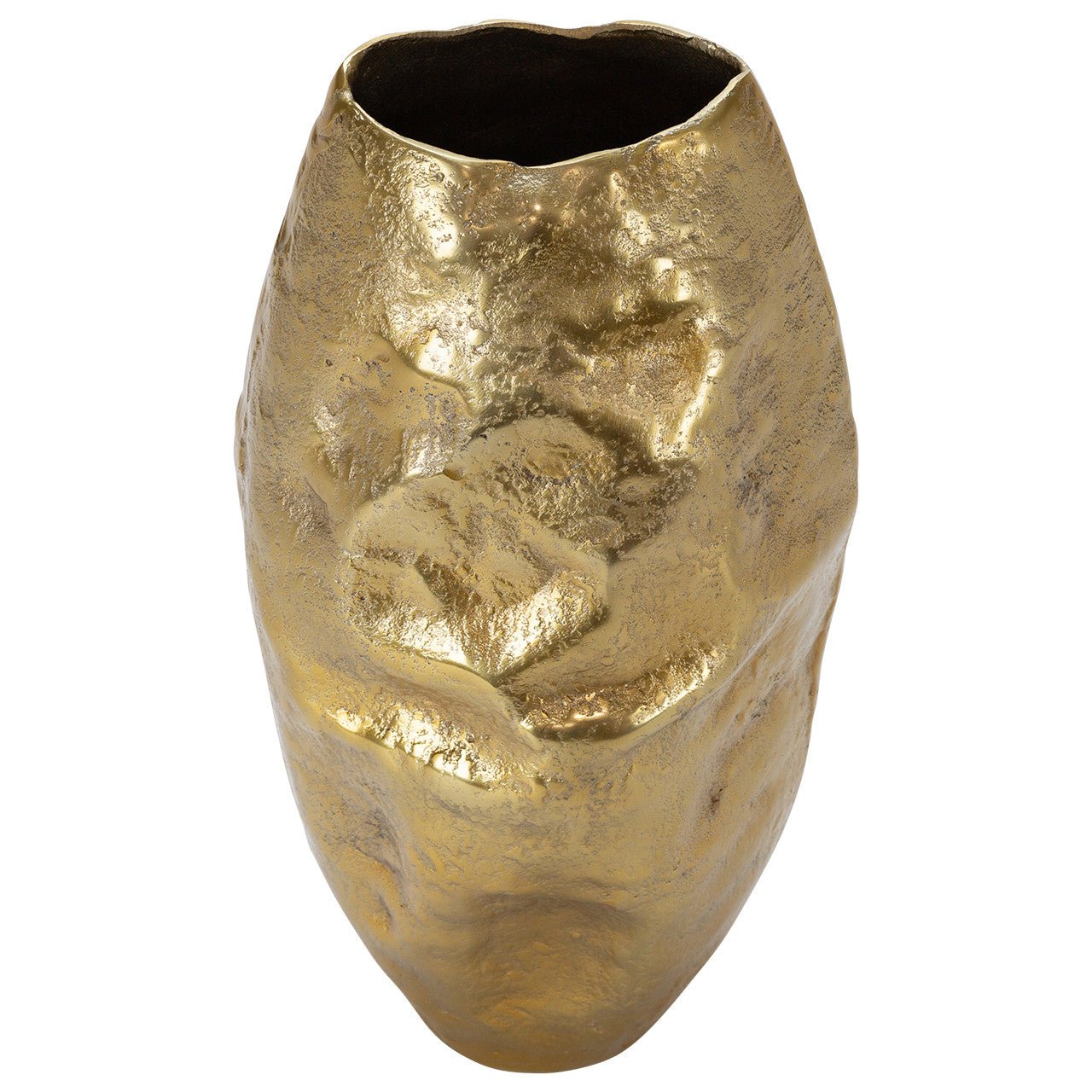 ‘Callaway’ Gold Vases, Set of 2 - EcoLuxe Furnishings