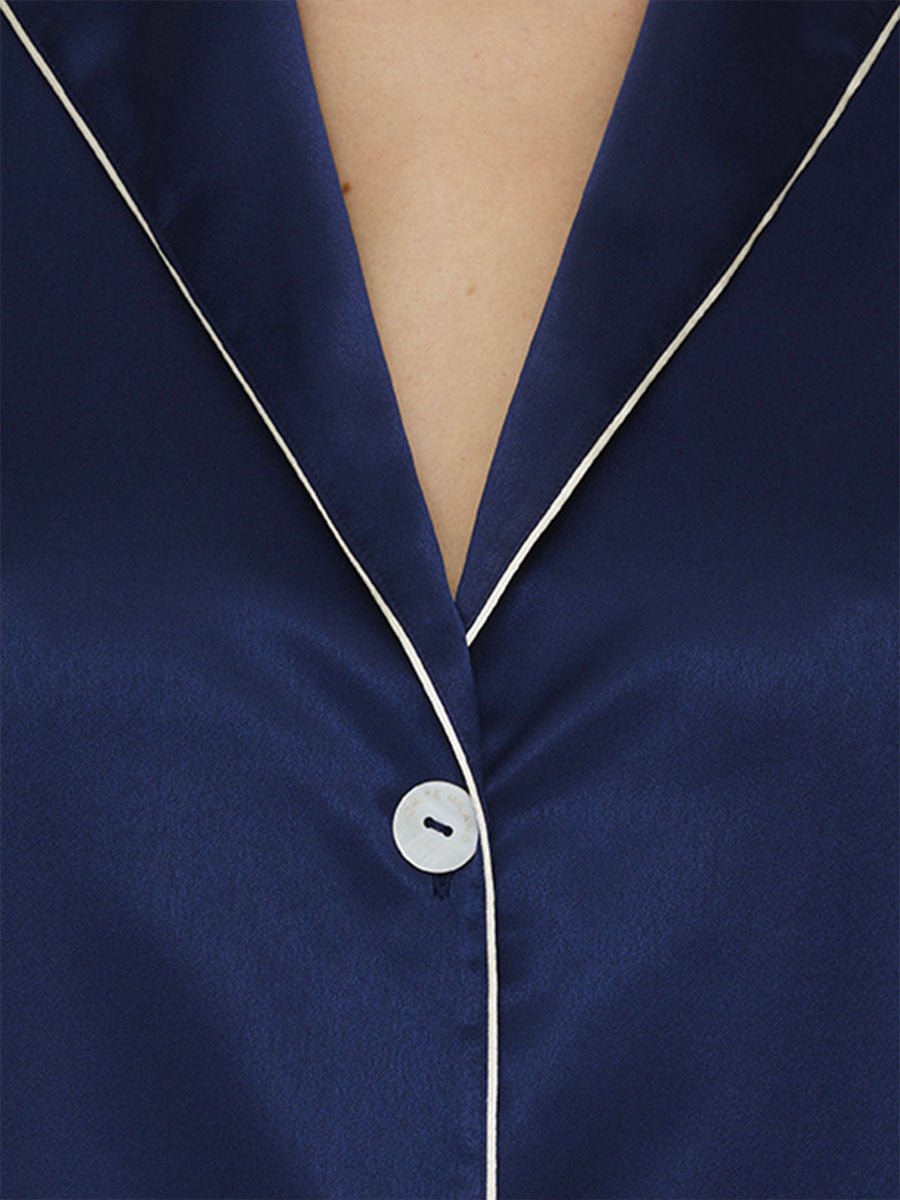 Camicia Pigiama Corto - EcoLuxe Furnishings