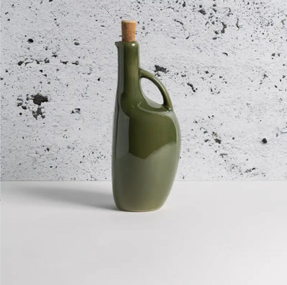 ‘Canard’ Stoneware Olive Oil Bottle, 34oz - EcoLuxe Furnishings