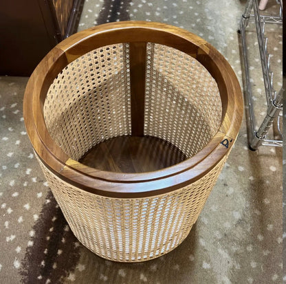 Cane Storage Basket - EcoLuxe Furnishings