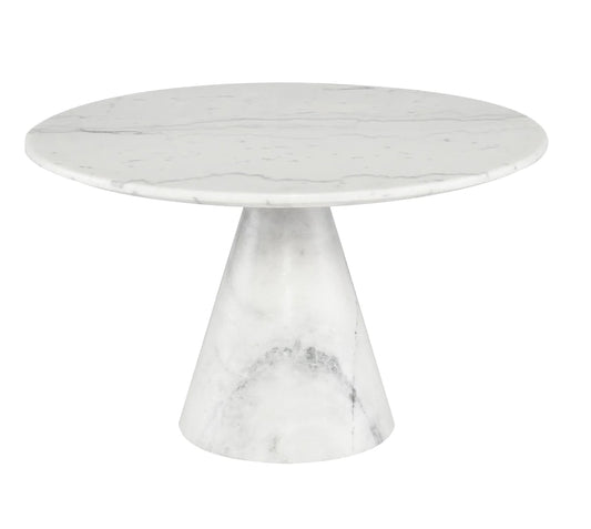 ‘Claudio’ Coffee Table, 30in (White) - EcoLuxe Furnishings