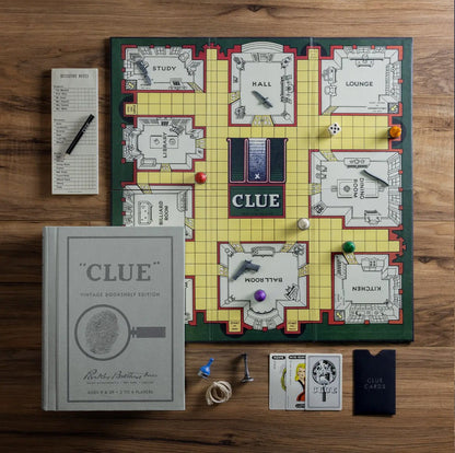 ‘Clue’ Vintage Bookshelf Edition - EcoLuxe Furnishings