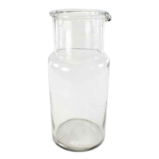 ‘Colin’ Carafe, Large (Clear) - EcoLuxe Furnishings