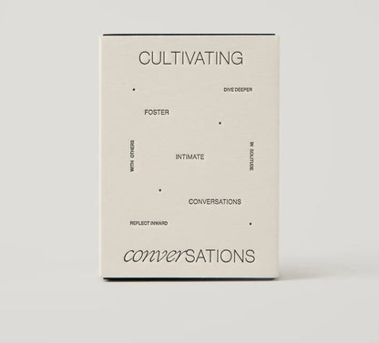 ‘Cultivating Conversations’ Card Deck - EcoLuxe Furnishings