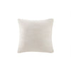 ‘Dover’ 5-Piece Organic Cotton Oversized Comforter Cover Set w/removable insert, King/Cal King (Natural) - EcoLuxe Furnishings