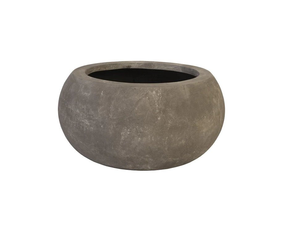 ‘Elaine’ Planter, Large (Gray) - EcoLuxe Furnishings