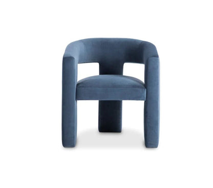 ‘Elo’ Chair (Dusted Blue) - EcoLuxe Furnishings