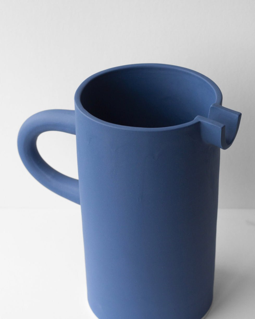 Extra Large Pitcher (Cobalt) - EcoLuxe Furnishings
