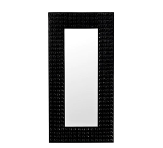 ‘Faustus’ Mirror (Charcoal Black) - EcoLuxe Furnishings