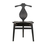 ‘Figaro’ Chair w/Jewelry Box (Charcoal Black) - EcoLuxe Furnishings