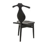 ‘Figaro’ Chair w/Jewelry Box (Charcoal Black) - EcoLuxe Furnishings