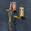 ‘Foyer’ Aluminum Wall Hook (Brass) - EcoLuxe Furnishings