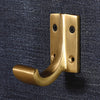 ‘Foyer’ Aluminum Wall Hook (Brass) - EcoLuxe Furnishings