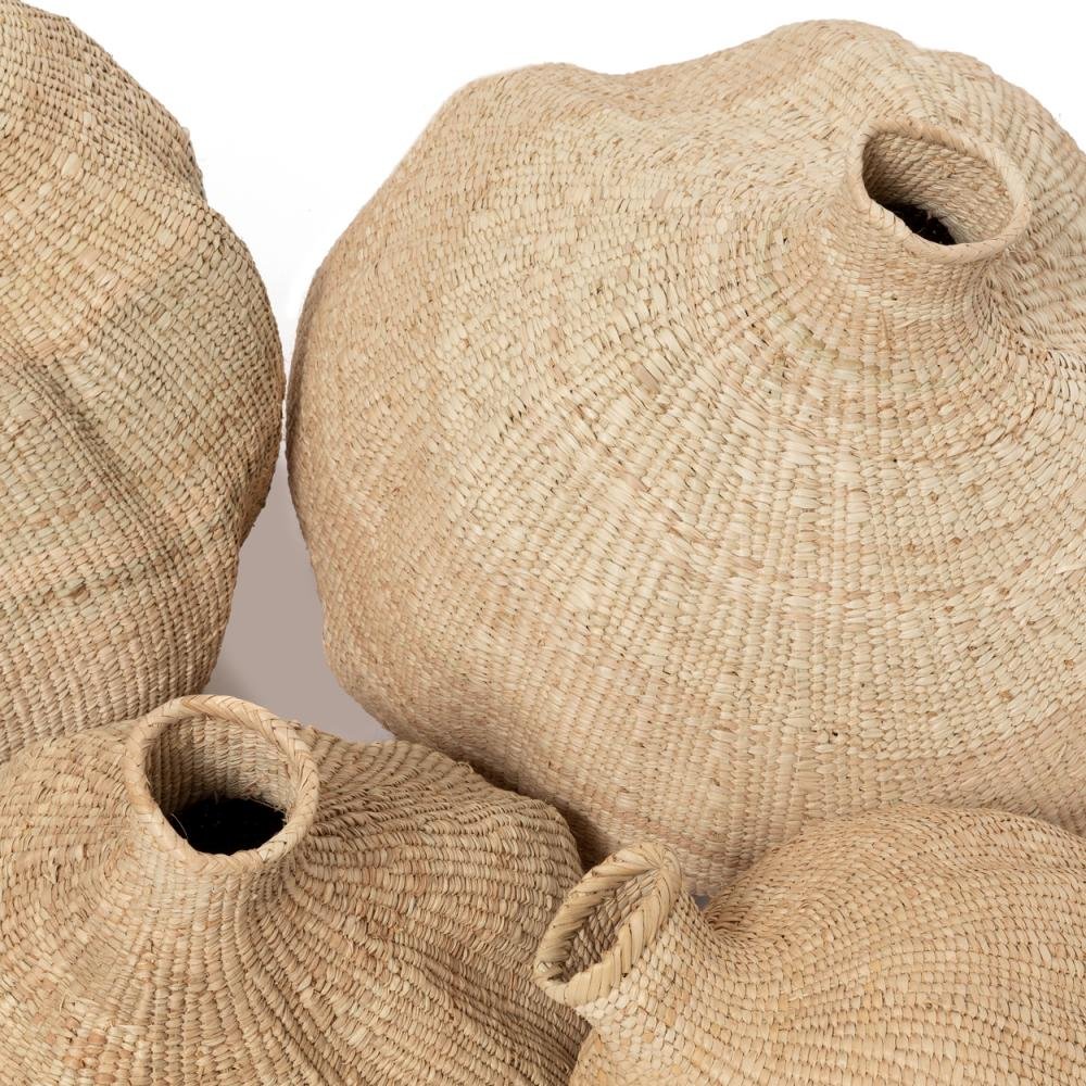 ‘Garlic’ Basket, 40 (Natural) - EcoLuxe Furnishings