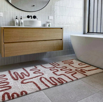 ‘Going Places’ Bath Runner - EcoLuxe Furnishings