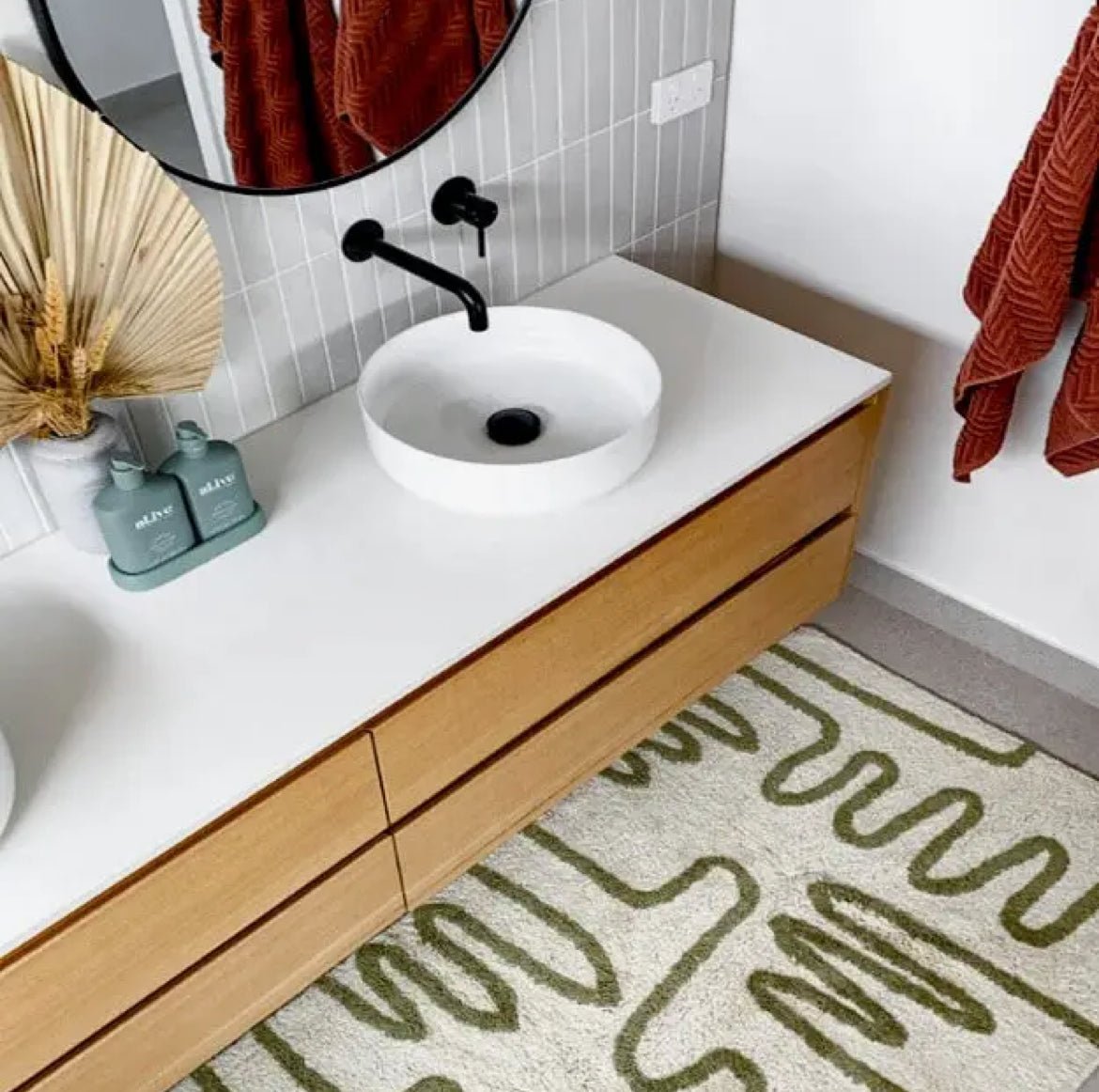 ‘Going Places’ Bath Runner - EcoLuxe Furnishings