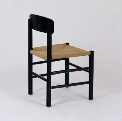 ‘Gracebay’ Danish Dining Chair (Solid Black) - EcoLuxe Furnishings