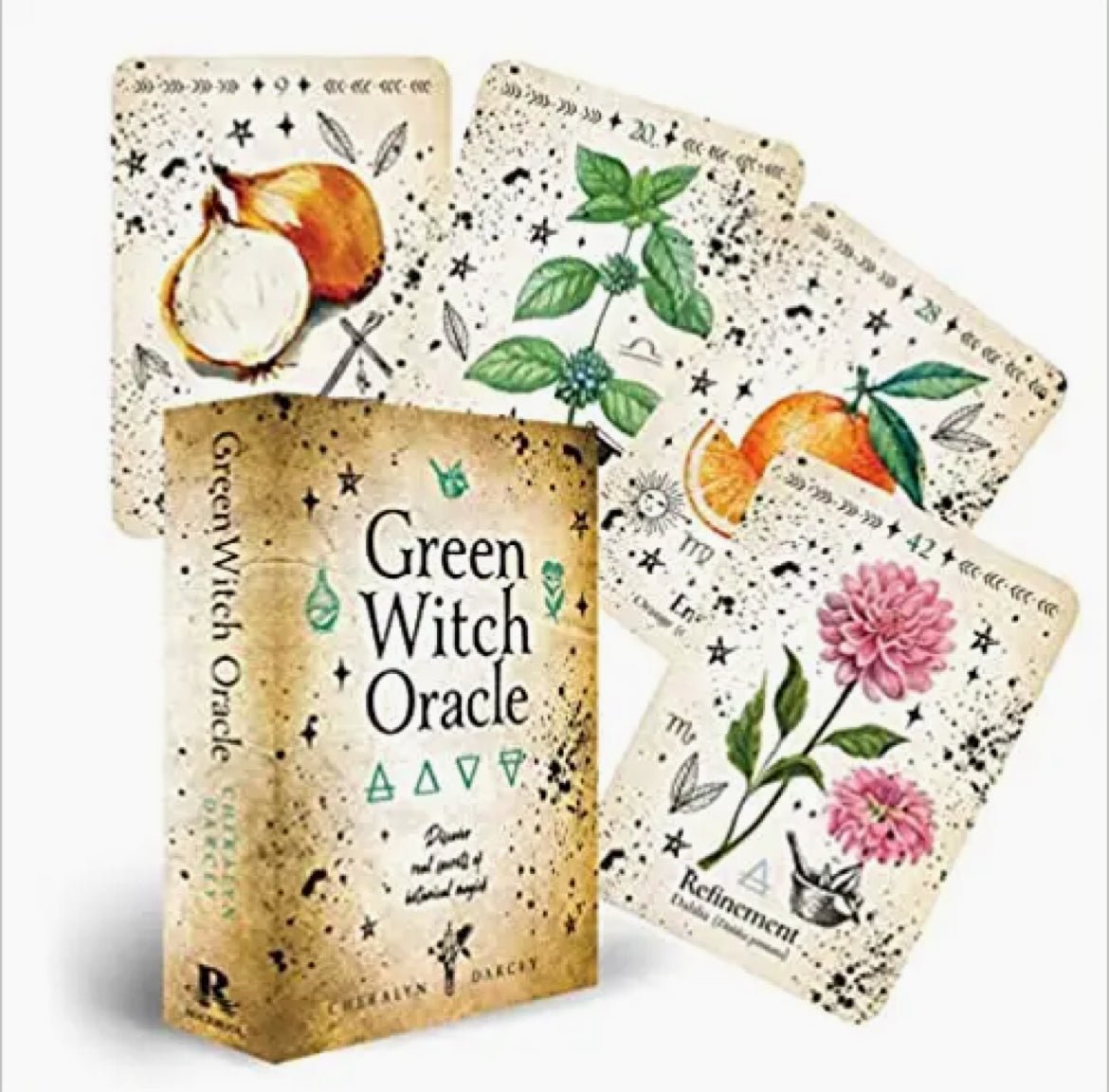 ‘Green Witch Oracle’: 44 Full-Color Cards & 144-Page Guidebook - EcoLuxe Furnishings