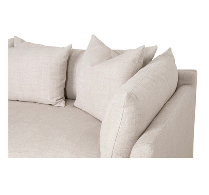 ‘Haven’ 96" Lounge Slipcover Sofa - EcoLuxe Furnishings