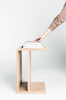 ‘Hiroki’ Accent Table (White Oak) - EcoLuxe Furnishings