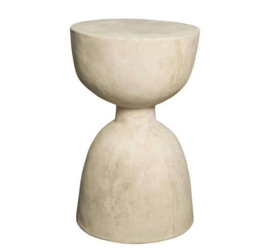 ‘Hourglass’ Stool (Fiber Cement) - EcoLuxe Furnishings