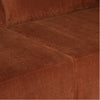 ‘Isla’ Sofa, 105.5in, Right-arm (Terracotta) - EcoLuxe Furnishings