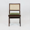 ‘Jeanneret’ Upholstered Armless Side Chair (Solid Ash) - EcoLuxe Furnishings