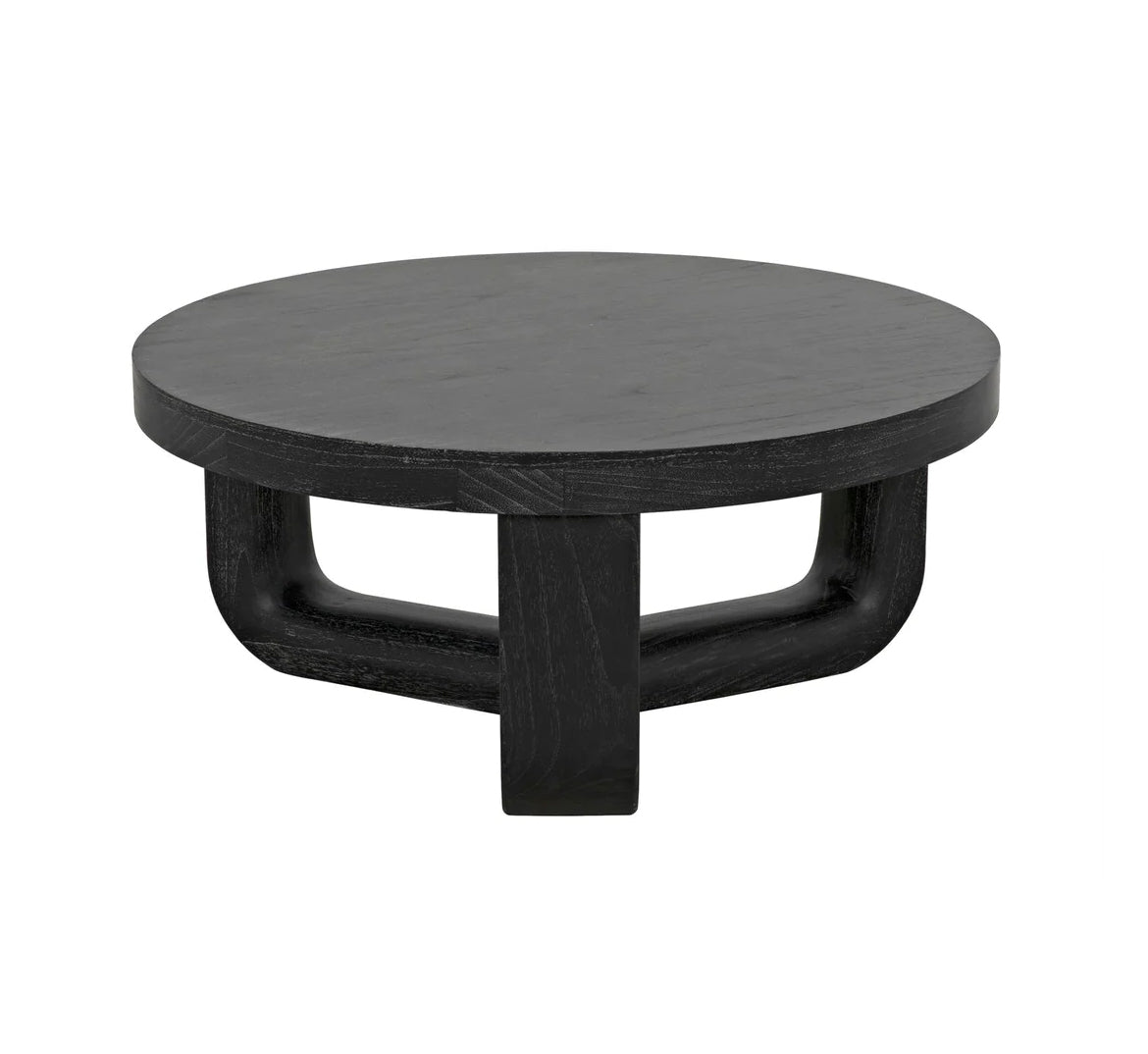 ‘Joel’ Coffee Table (Cinder Black) - EcoLuxe Furnishings