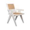 ‘Jude’ Chair w/Caning (White Wash) - EcoLuxe Furnishings