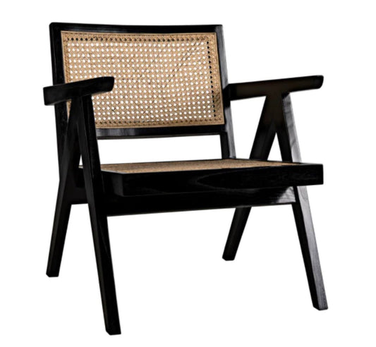 ‘Jude’ Relax Chair (Charcoal Black) - EcoLuxe Furnishings