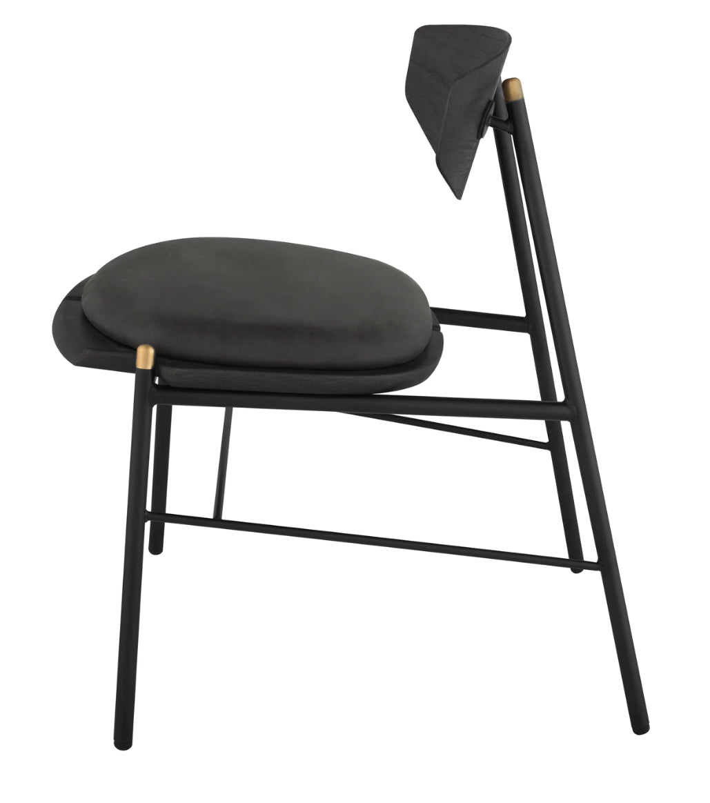 ‘Kink’ Dining Chair (Storm Black) - EcoLuxe Furnishings