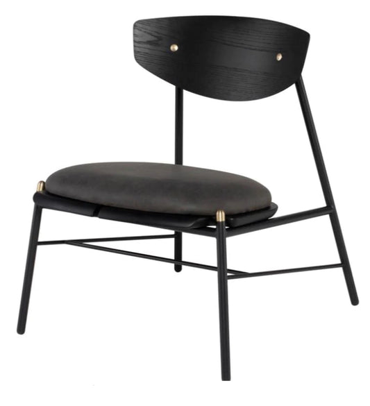 ‘Kink’ Occasional Chair (Storm Black) - EcoLuxe Furnishings