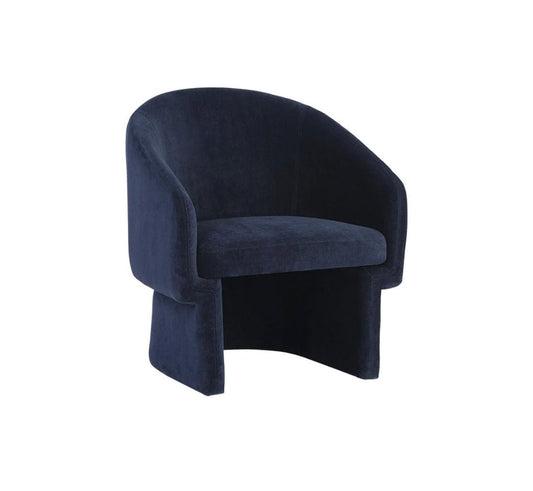 ‘Lauryn’ Lounge Chair (Danny Navy) - EcoLuxe Furnishings