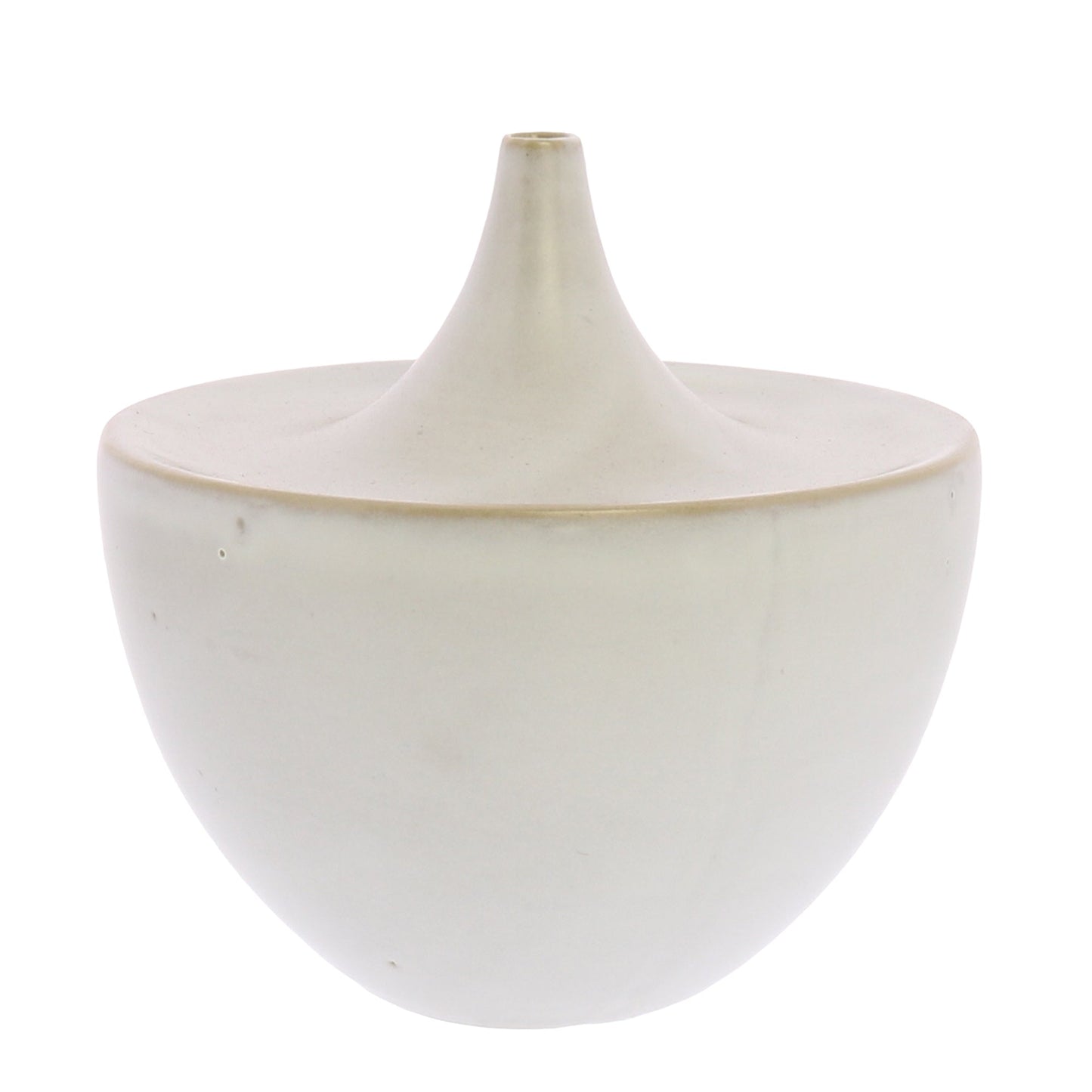 ‘Lief’ Ceramic Vase, Large (White) - EcoLuxe Furnishings