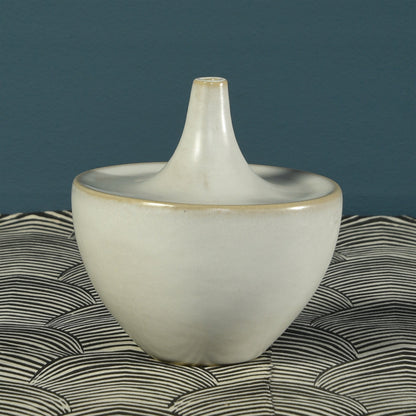 ‘Lief’ Ceramic Vase, Medium (W - EcoLuxe Furnishings
