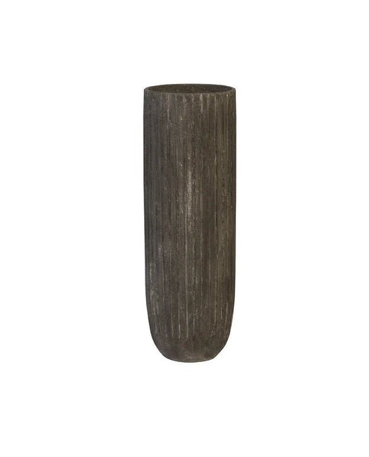 ‘Lourdes’ Planter, Large (Gray) - EcoLuxe Furnishings