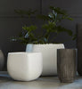 ‘Lourdes’ Planter, Medium (Gray) - EcoLuxe Furnishings