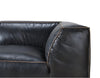 ‘Luxe’ Corner Chair (Black) - EcoLuxe Furnishings