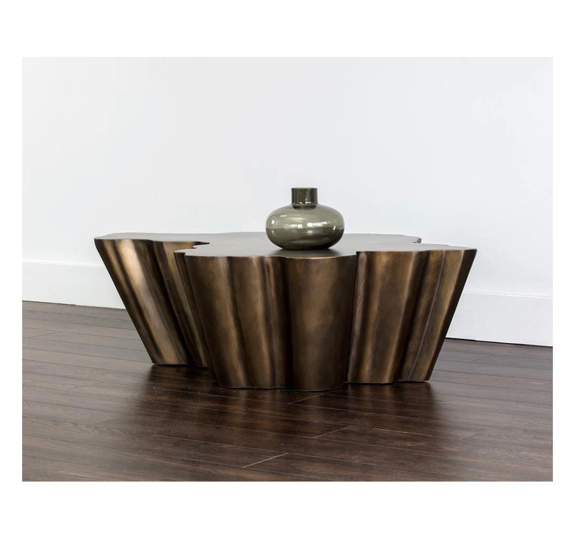 ‘Lynx’ Coffee Table (Antique Copper) - EcoLuxe Furnishings