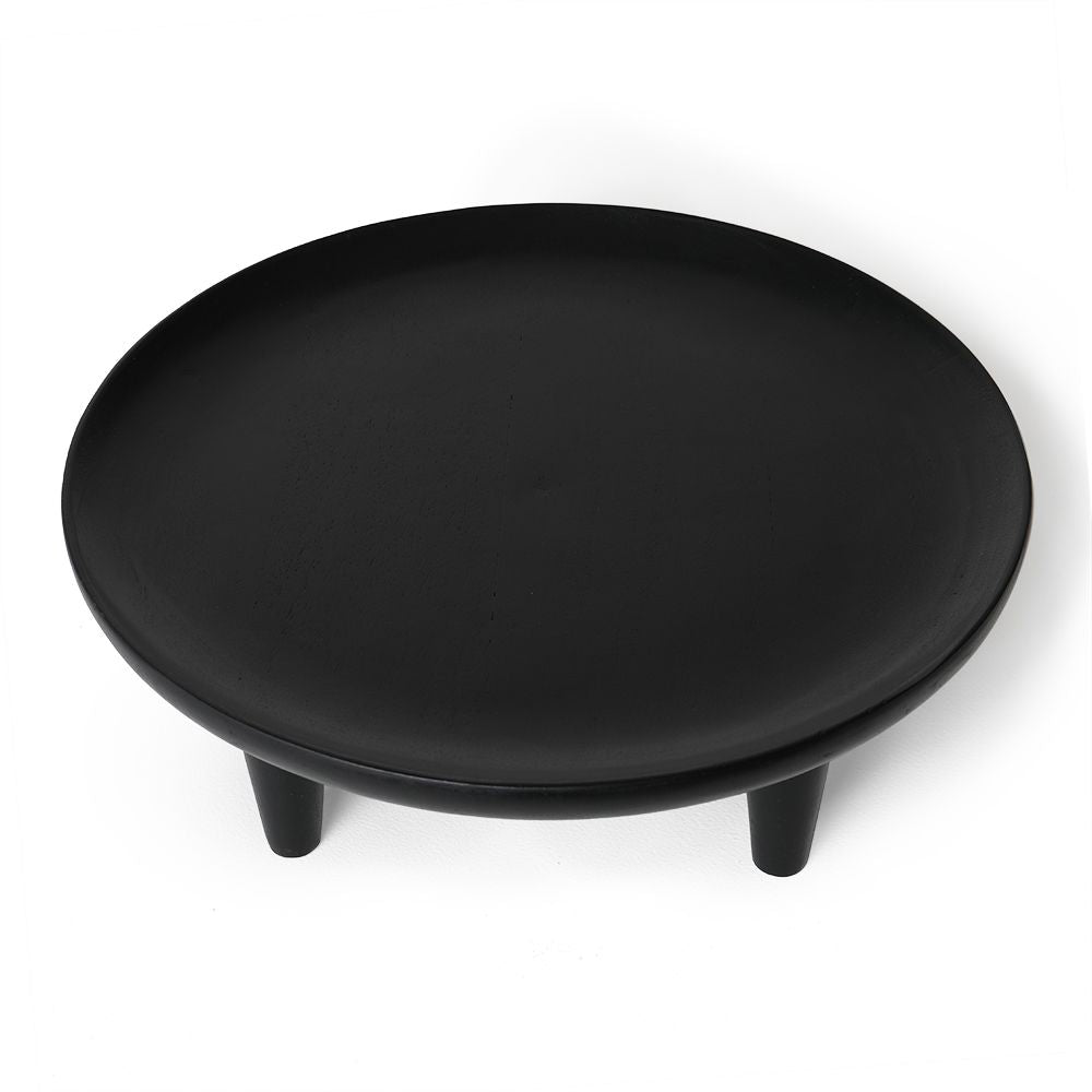 Mango Wood Handmade Platter (Black Midnight) - EcoLuxe Furnishings