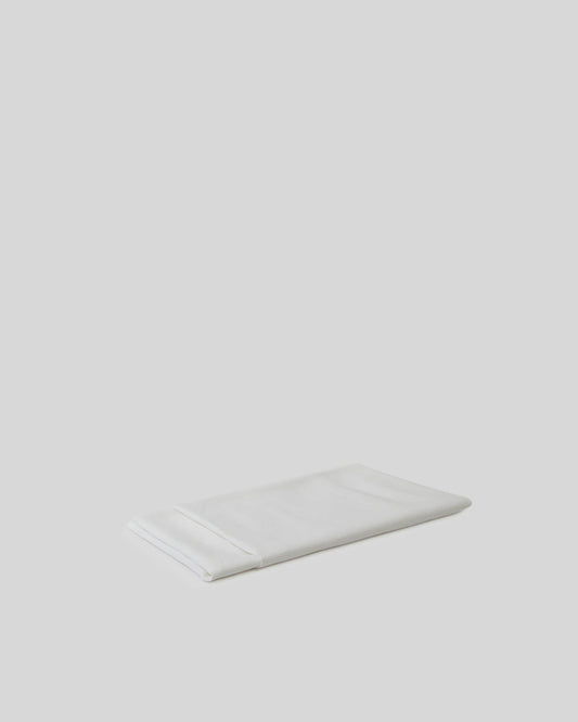 ‘Marcel’ Linen Flat Sheet (Milk) - EcoLuxe Furnishings
