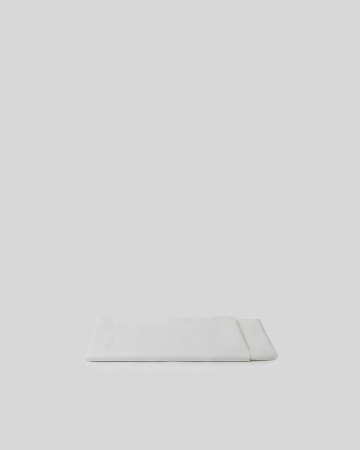 ‘Marcel’ Linen Flat Sheet (Milk) - EcoLuxe Furnishings