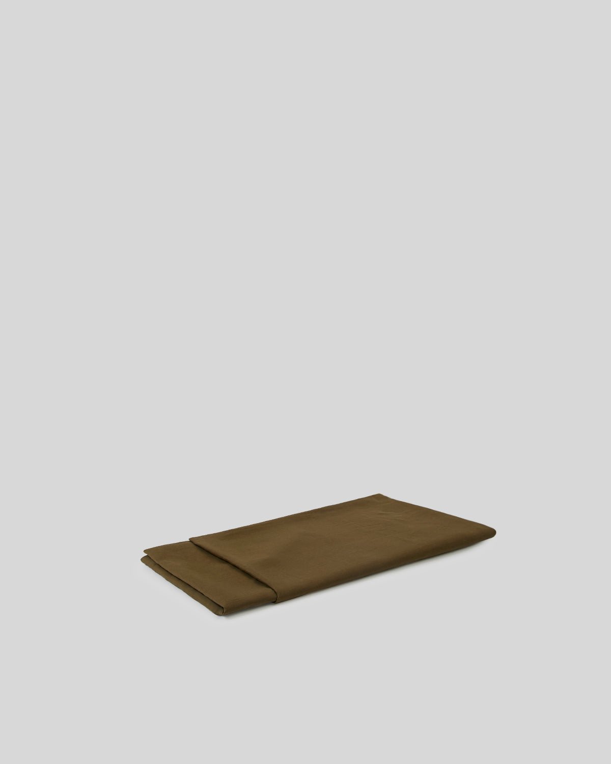 Marcel Linen Flat Sheet - Moss - EcoLuxe Furnishings