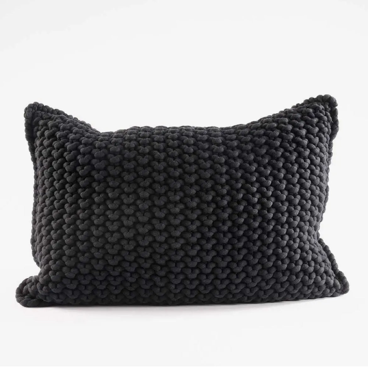 ‘Marco’ Cushion Cover (Black) - EcoLuxe Furnishings