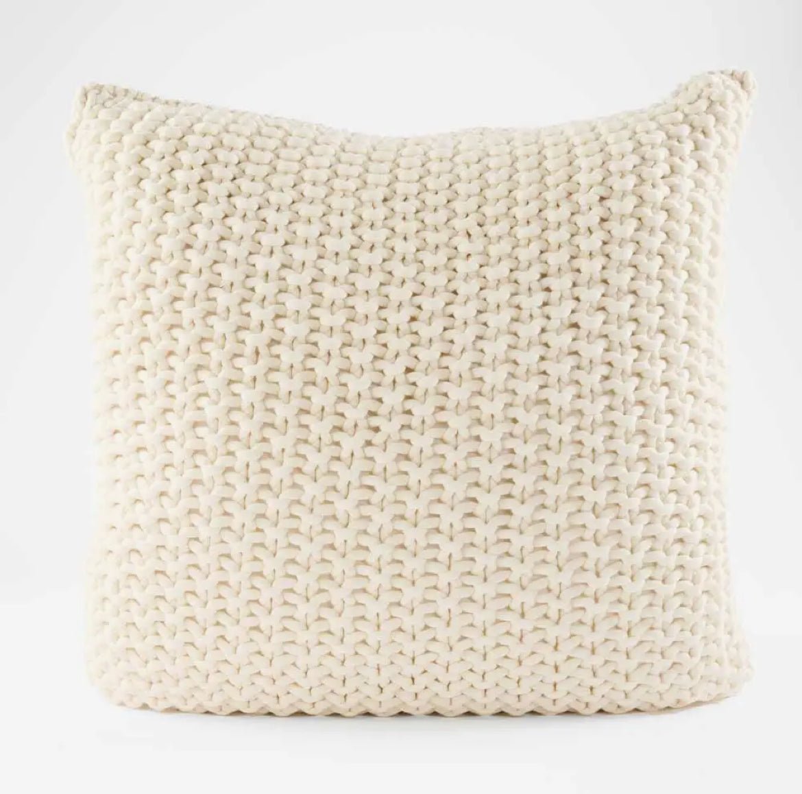 ‘Marco’ Cushion Cover (Ivory) - EcoLuxe Furnishings