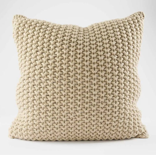 ‘Marco’ Cushion Cover (Natural) - EcoLuxe Furnishings